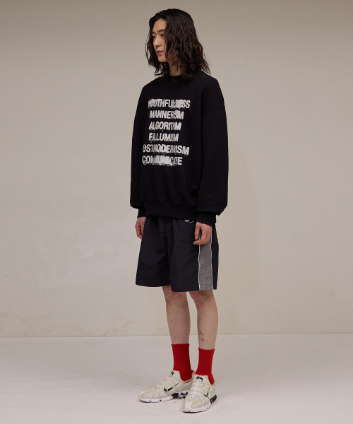 F.ILLUMINATE（フィルミネイト）の「スプレッドプリントスウェットシャツ-ブラック（スウェット・レディース・その他・SMALL/MEDIUM/LARGE）」の5枚目の写真