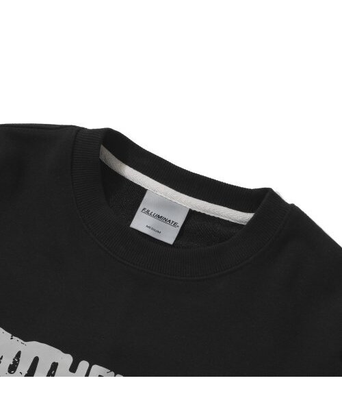 F.ILLUMINATE（フィルミネイト）の「スプレッドプリントスウェットシャツ-ブラック（スウェット・レディース・その他・SMALL/MEDIUM/LARGE）」の7枚目の写真