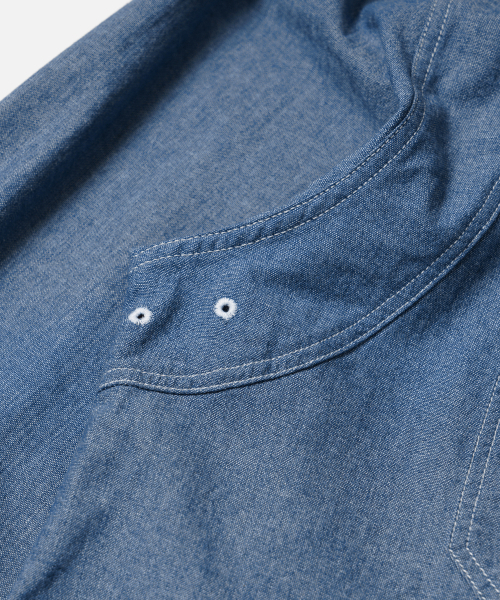 FRIZMWORKS(フリズムワークス)の「1920S CHAMBRAY WORK SHIRT _ BLUE(シャツ/ブラウス・メンズ・その他・SMALL/MEDIUM/LARGE/X-LARGE)」の6枚目の写真
