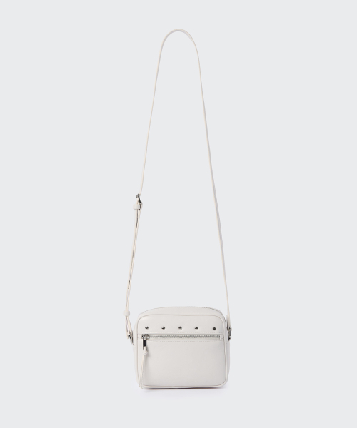 MUSINSA STANDARD WOMAN（ムシンサスタンダードウーマン）の「ウィメンズスタッズミニクロスバッグ[アイボリー]（メッセンジャーバッグ・レディース・その他・FREE）」の2枚目の写真