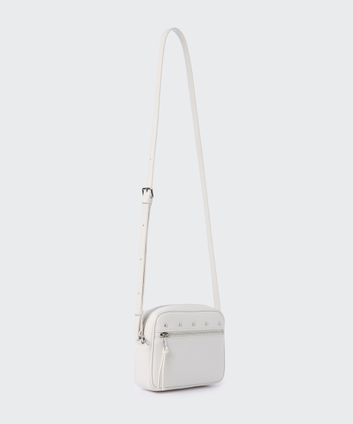 MUSINSA STANDARD WOMAN（ムシンサスタンダードウーマン）の「ウィメンズスタッズミニクロスバッグ[アイボリー]（メッセンジャーバッグ・レディース・その他・FREE）」の3枚目の写真
