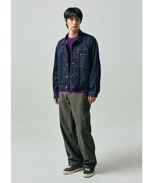MUSINSA STANDARD（ムシンサスタンダード）の「コットンリブクルーネックニット[パープル]（ニット/セーター・メンズ・その他・MEDIUM/LARGE/X-LARGE/XX-LARGE）」の11枚目の写真