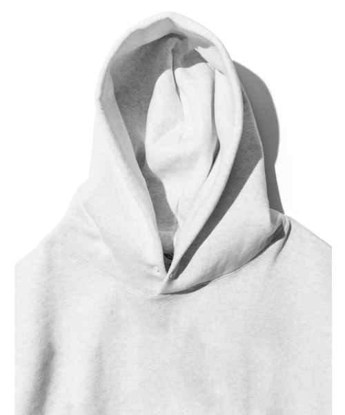 PUNCH DRUNK PARTIES（パンチドランクパーティーズ）の「Circle Logo Oversized Hoodie (MELANGE WHITE)（パーカー・レディース・その他・2/1/0/3）」の9枚目の写真