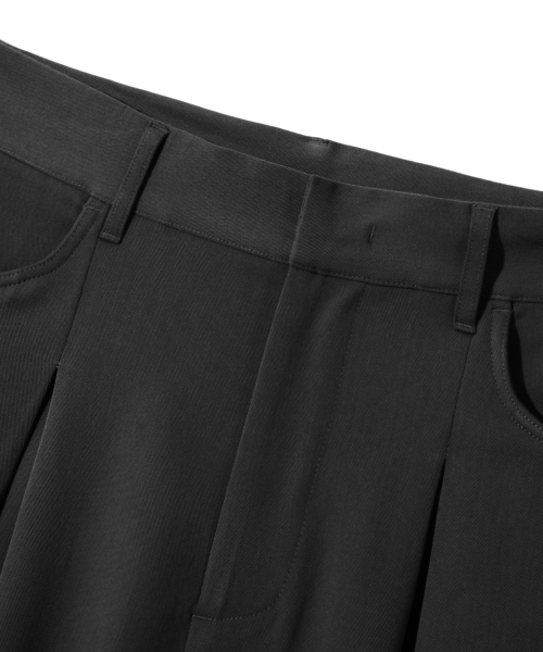TRILLION（トリリオン）の「ダブルインバーテッドジョーワイドパンツ[ブラック]（スラックス・レディース・その他・MEDIUM/LARGE/X-LARGE）」の6枚目の写真
