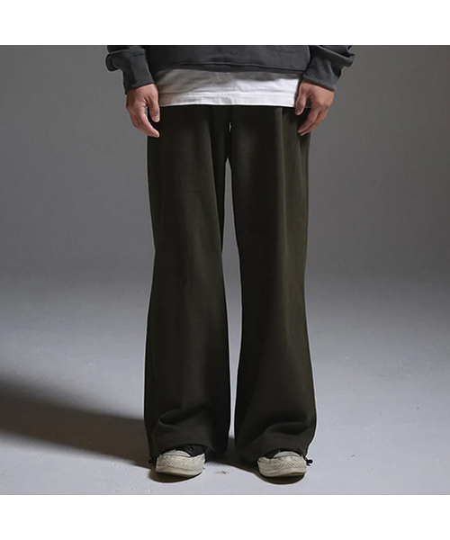 XERO（ゼロ）の「Over String Sweat Pants [4 Colors]（スウェットパンツ・メンズ・グレー/カーキ/ブラック/ホワイト・MEDIUM/LARGE/SMALL）」の4枚目の写真