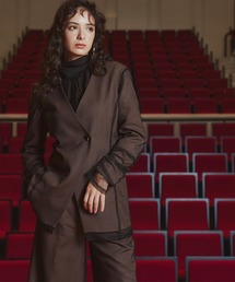 ノーカラージャケット（ストライプ柄）ファッション通販 - ZOZOTOWN