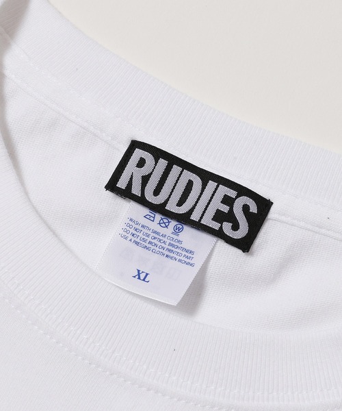 RUDIE'S（ルーディーズ）の「DECAY LS TEE（Tシャツ/カットソー・メンズ・ブラック/ホワイト・L/XL/M）」の5枚目の写真