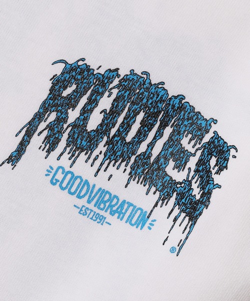 RUDIE'S（ルーディーズ）の「DECAY LS TEE（Tシャツ/カットソー・メンズ・ブラック/ホワイト・L/XL/M）」の6枚目の写真