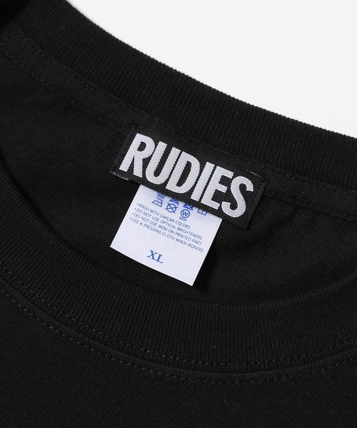 RUDIE'S（ルーディーズ）の「DECAY LS TEE（Tシャツ/カットソー・メンズ・ブラック/ホワイト・L/XL/M）」の12枚目の写真