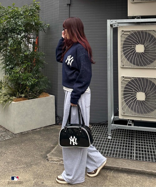 sedacle(セダクル)の「【別注】MLB/ラメジャガードロゴニット(ニット/セーター・メンズ・グレー/ネイビー/ベージュ・LARGE/MEDIUM/SMALL)」の20枚目の写真
