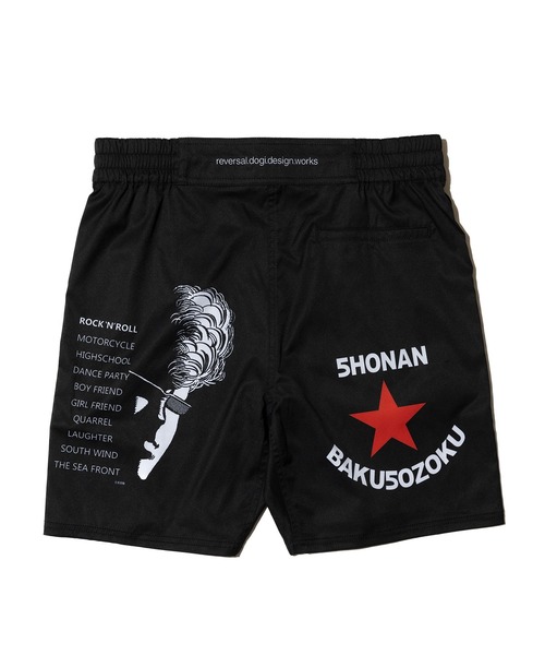 reversal.dogi.design.works(リバーサル・ドーギ・デザイン・ワークス)の「<reversal/リバーサル>湘南爆走族×rvddw FIGHT SHORTS(その他パンツ・メンズ・ブラック・XX-LARGE/LARGE/MEDIUM/X-LARGE)」の2枚目の写真