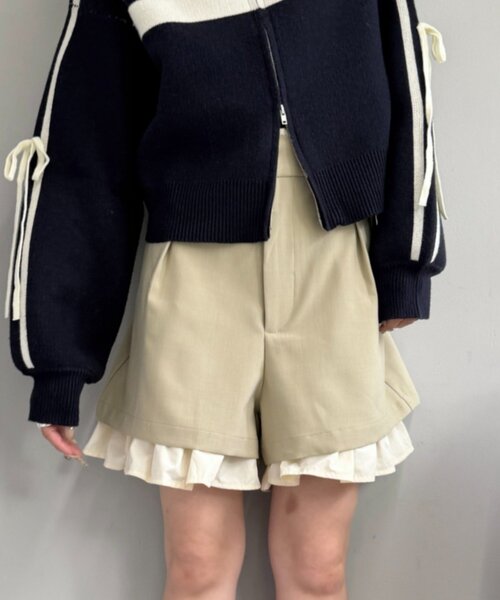 レイヤードショートパンツ（その他パンツ）｜w closet（ダブル
