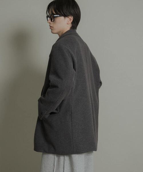 SENSE OF PLACE by URBAN RESEARCH(センスオブプレイスバイアーバンリサーチ)の「ルーズミドルジャケット(その他アウター・メンズ・ブラック/チャコールグレー/ライトベージュ・LARGE/MEDIUM)」の11枚目の写真