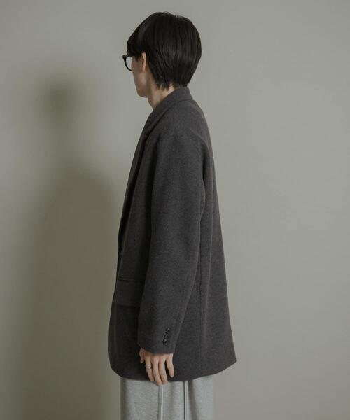 SENSE OF PLACE by URBAN RESEARCH(センスオブプレイスバイアーバンリサーチ)の「ルーズミドルジャケット(その他アウター・メンズ・ブラック/チャコールグレー/ライトベージュ・LARGE/MEDIUM)」の7枚目の写真