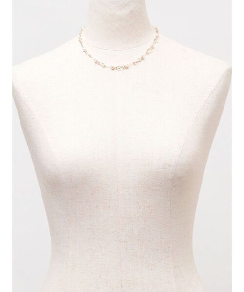 RESEXXY（リゼクシー）の「バロックパールチェーンネックレス（ネックレス・レディース・シルバー/ゴールド・FREE）」の6枚目の写真