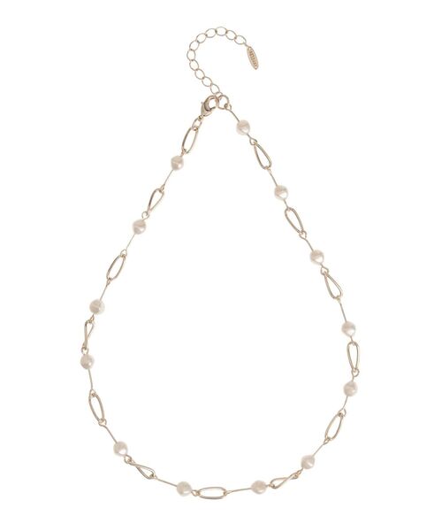 RESEXXY（リゼクシー）の「バロックパールチェーンネックレス（ネックレス・レディース・シルバー/ゴールド・FREE）」の7枚目の写真