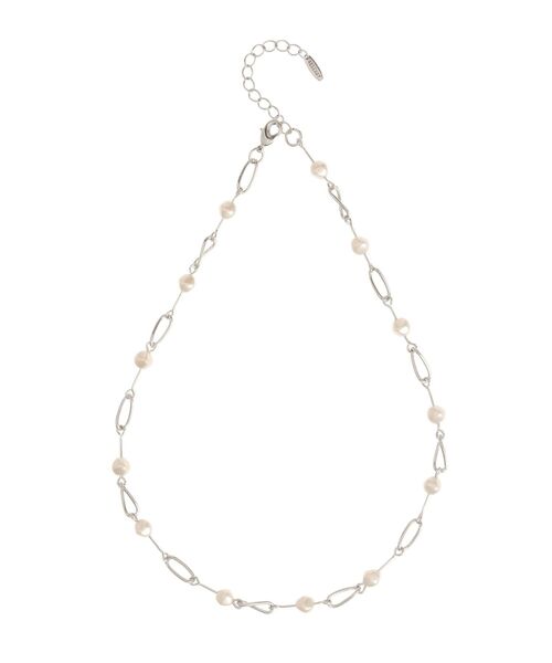 RESEXXY（リゼクシー）の「バロックパールチェーンネックレス（ネックレス・レディース・シルバー/ゴールド・FREE）」の8枚目の写真