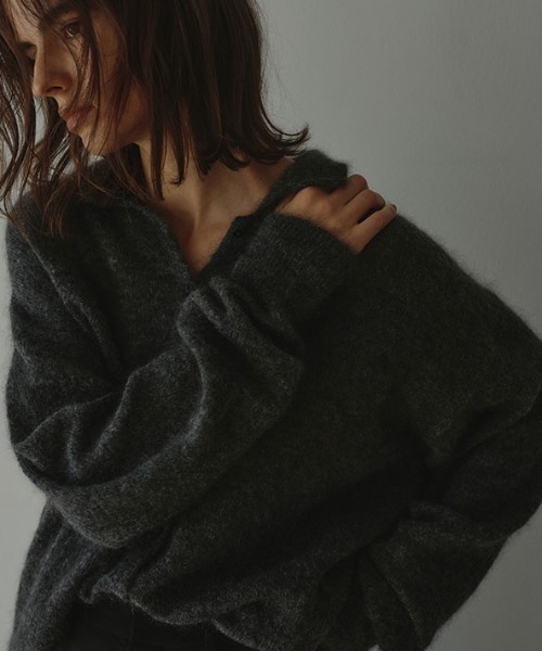 ETRE TOKYO（エトレトウキョウ）の「モヘヤニットシャツ（ニット