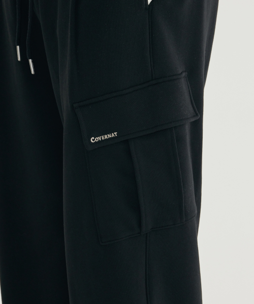 COVERNAT（カバーナット）の「スモールアセンティックカーゴスウェットパンツ ブラック（その他パンツ・レディース・その他・MEDIUM/LARGE/X-LARGE/SMALL）」の10枚目の写真
