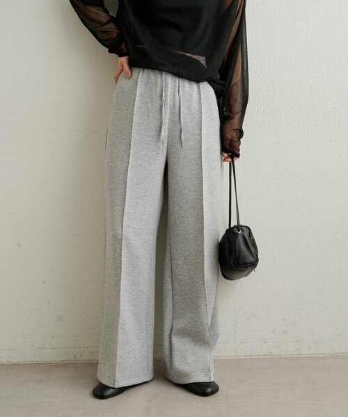 Omekashi（オメカシ）の「ポンチイージーパンツ（その他パンツ・レディース・グレー/アイボリー/ブラック・36/38）」の3枚目の写真