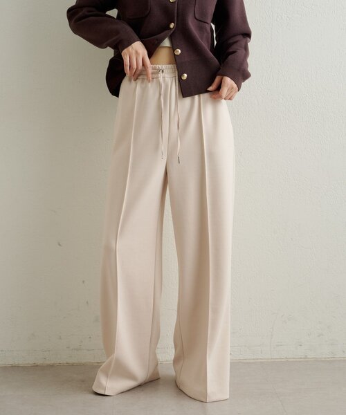 Omekashi（オメカシ）の「ポンチイージーパンツ（その他パンツ・レディース・グレー/アイボリー/ブラック・36/38）」の4枚目の写真