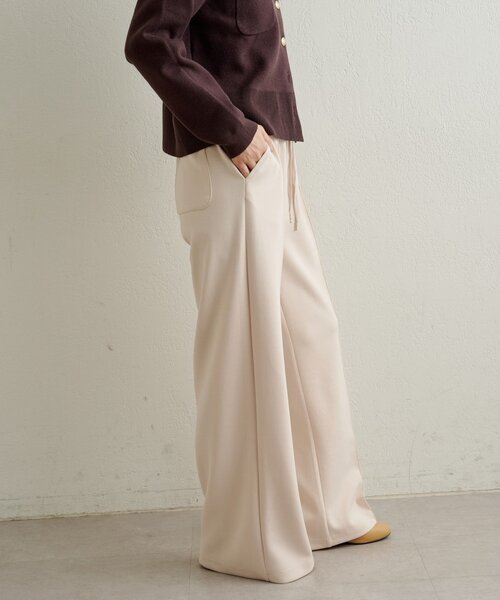 Omekashi（オメカシ）の「ポンチイージーパンツ（その他パンツ・レディース・グレー/アイボリー/ブラック・36/38）」の8枚目の写真