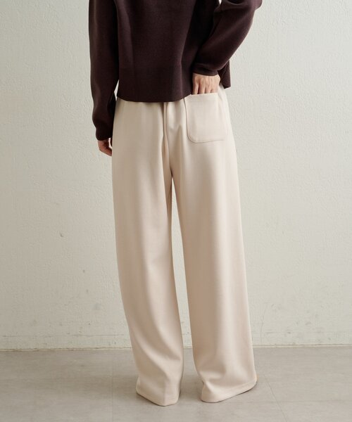 Omekashi（オメカシ）の「ポンチイージーパンツ（その他パンツ・レディース・グレー/アイボリー/ブラック・36/38）」の9枚目の写真