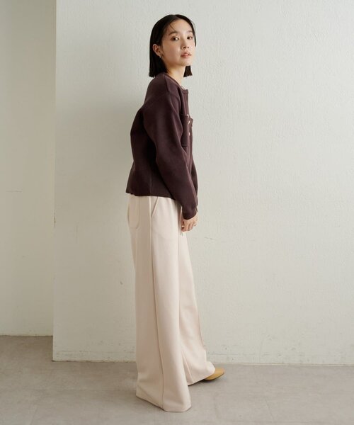 Omekashi（オメカシ）の「ポンチイージーパンツ（その他パンツ・レディース・グレー/アイボリー/ブラック・36/38）」の13枚目の写真