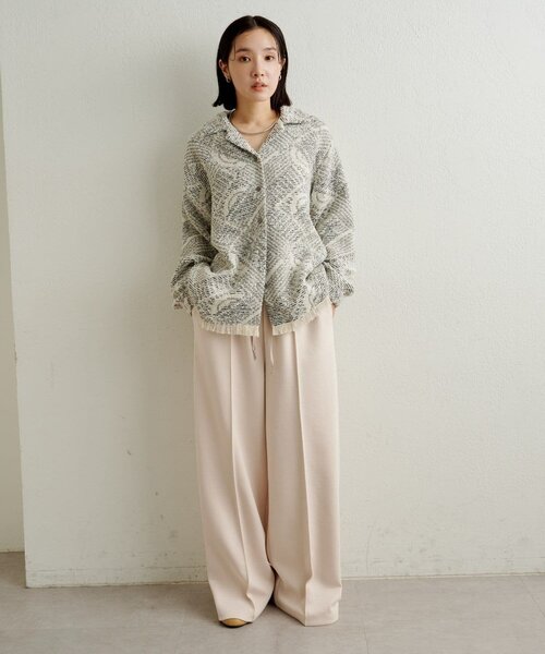 Omekashi（オメカシ）の「ポンチイージーパンツ（その他パンツ・レディース・グレー/アイボリー/ブラック・36/38）」の18枚目の写真