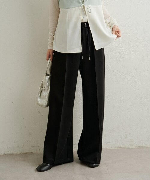 Omekashi（オメカシ）の「ポンチイージーパンツ（その他パンツ・レディース・グレー/アイボリー/ブラック・36/38）」の19枚目の写真