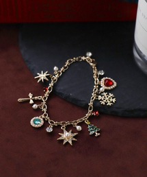 Three Four Time | 【X"mas】Christmasチャームブレスレット(ブレスレット)