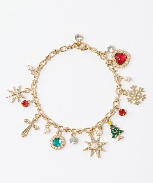 Three Four Time（ｽﾘｰﾌｫｰﾀｲﾑ）の「【X"mas】Christmasチャームブレスレット（ブレスレット・レディース・マルチ・FREE）」の9枚目の写真