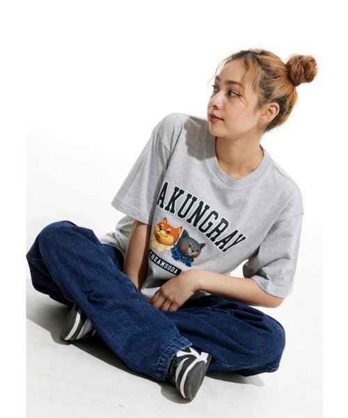 CREAM SODA LAB(クリームソーダラボ)の「ピエンジロゴ 半袖Tシャツ グレー(Tシャツ/カットソー・メンズ・その他・LARGE/MEDIUM/X-LARGE/XX-LARGE)」の3枚目の写真