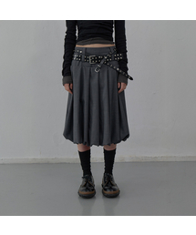 LCDC TM（エルシーディーシーティーエム）の「TAILORED VOLUME SKIRT (MELANGE GREY)（スカート）」
