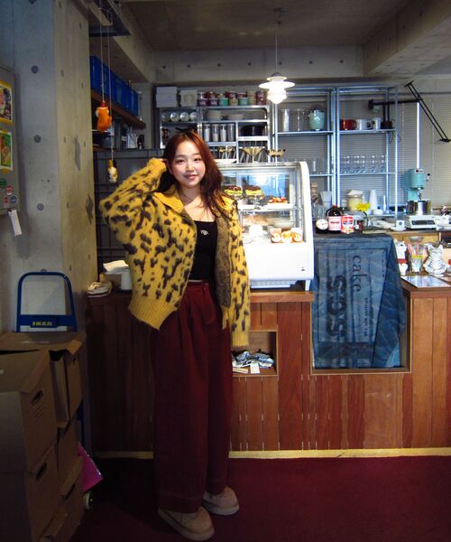 KOLEAT（コレット）の「[起毛ver.] ワイドコットンスティッチパンツ [レッド] KCL.（その他パンツ・レディース・その他・SMALL/MEDIUM）」の10枚目の写真