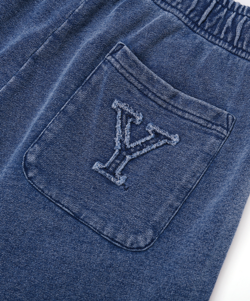 YALE(イェール)の「ピグメントストリングスウェットパンツ_ネイビー(スウェットパンツ・レディース・その他・SMALL/MEDIUM/LARGE/X-LARGE)」の7枚目の写真