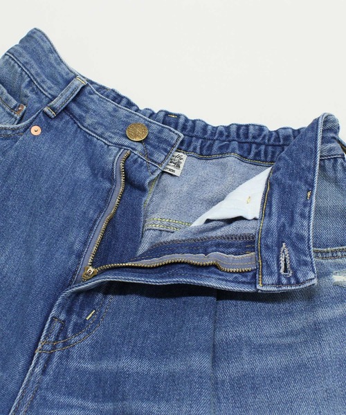 RNA-N（アールエヌエーエヌ）の「R4420 タックルーズデニム（デニムパンツ・レディース・ブルー系その他・FREE）」の9枚目の写真