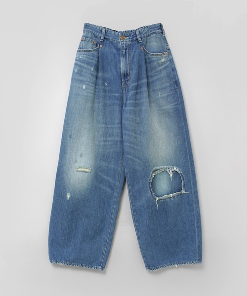 RNA-N（アールエヌエーエヌ）の「R4420 タックルーズデニム（デニムパンツ・レディース・ブルー系その他・FREE）」の17枚目の写真