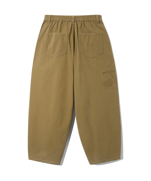 URBANSTOFF(アーバンストッフ)の「アートワークカーペンター ロングバルーンパンツ (ブラウン)(その他パンツ・レディース・その他・MEDIUM/LARGE)」の4枚目の写真