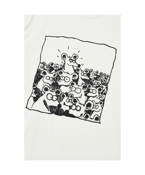 THE SCOT WRECK(ザ スコットレック)の「PANAMA RAT(Tシャツ/カットソー・レディース・アイボリー・X-LARGE/MEDIUM/LARGE)」の3枚目の写真