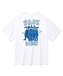 ハッピートゥゲザー 半袖Tシャツ ホワイト