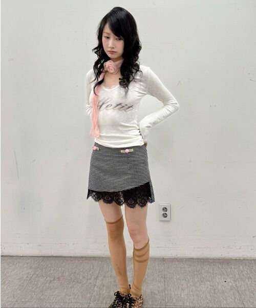 HETIT(ヘティ)の「ミニハウンドローズスカート(マルチ)(スカート・レディース・その他・SMALL/MEDIUM)」の6枚目の写真