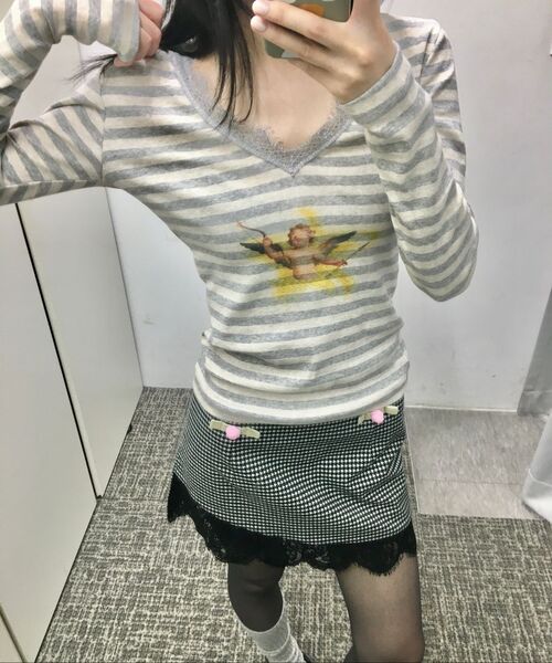 HETIT(ヘティ)の「ミニハウンドローズスカート(マルチ)(スカート・レディース・その他・SMALL/MEDIUM)」の7枚目の写真