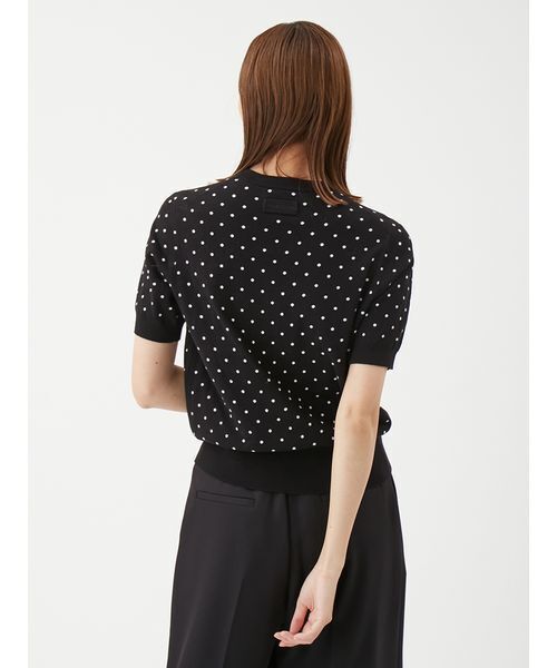 Mila Owen(ミラオーウェン)の「【NEW YEAR'S SPECIAL ITEM】アンサンブルニット/カーディガン(カーディガン/ボレロ・レディース・ライム/ピンク/ドット/グレー/ターコイズブルー・F)」の11枚目の写真