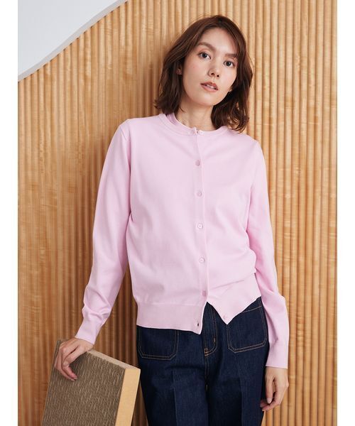 Mila Owen(ミラオーウェン)の「【NEW YEAR'S SPECIAL ITEM】アンサンブルニット/カーディガン(カーディガン/ボレロ・レディース・ライム/ピンク/ドット/グレー/ターコイズブルー・F)」の13枚目の写真