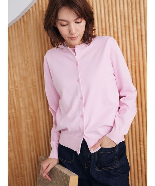 Mila Owen(ミラオーウェン)の「【NEW YEAR'S SPECIAL ITEM】アンサンブルニット/カーディガン(カーディガン/ボレロ・レディース・ライム/ピンク/ドット/グレー/ターコイズブルー・F)」の14枚目の写真