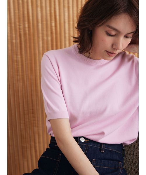 Mila Owen(ミラオーウェン)の「【NEW YEAR'S SPECIAL ITEM】アンサンブルニット/カーディガン(カーディガン/ボレロ・レディース・ライム/ピンク/ドット/グレー/ターコイズブルー・F)」の18枚目の写真