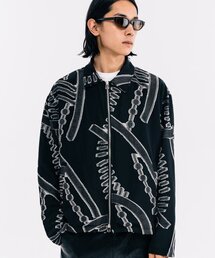 VASTIC（バスティック）の「パターンブルゾン_ブラック（MA-1）」