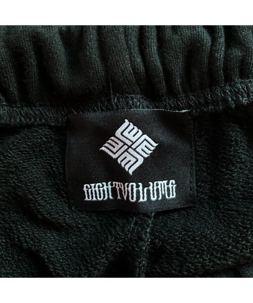 EIGHTVOLUME(エイトボリューム)の「EVフレイムロゴジョガーパンツ(ブラック)(スウェットパンツ・メンズ・その他・ONESIZE)」の2枚目の写真