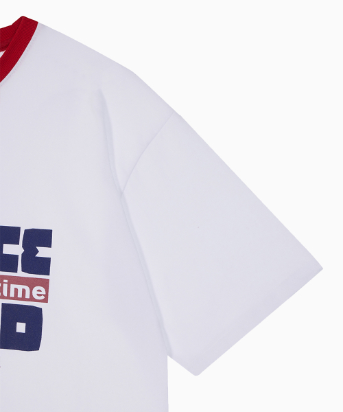 FREEMARIO（フリーマリオ）の「アワーワールドTシャツ[ホワイト]（Tシャツ/カットソー・レディース・ホワイト・MEDIUM/LARGE）」の5枚目の写真